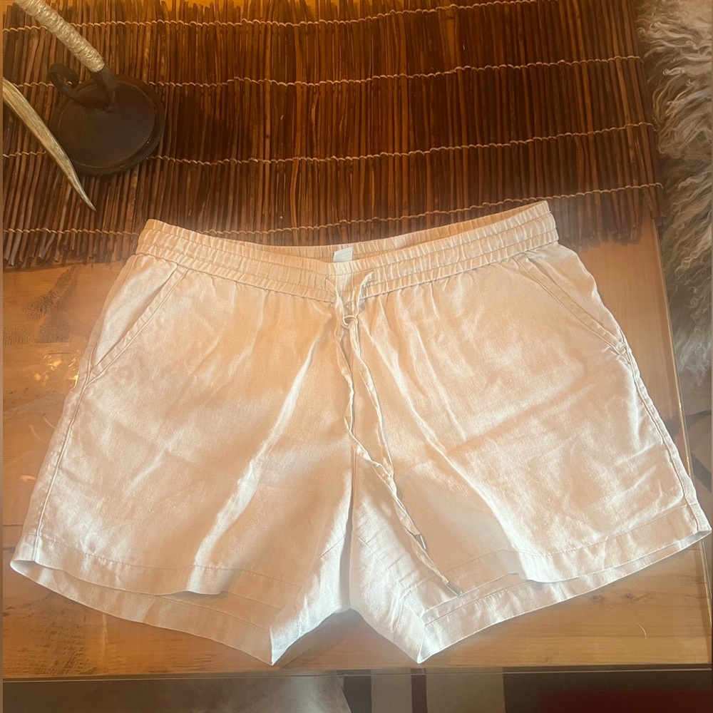 Tommy Bahama Two Palms High-Rise Linen Easy Shorts Sz M - Picture 5 of 7